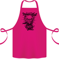 Vampires Transilvania Social Club Halloween Cotton Apron 100% Organic Pink