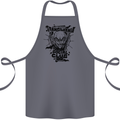 Vampires Transilvania Social Club Halloween Cotton Apron 100% Organic Steel