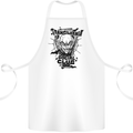 Vampires Transilvania Social Club Halloween Cotton Apron 100% Organic White
