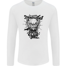 Vampires Transilvania Social Club Halloween Mens Long Sleeve T-Shirt White