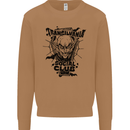Vampires Transilvania Social Club Halloween Mens Sweatshirt Jumper Caramel Latte