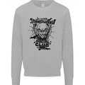 Vampires Transilvania Social Club Halloween Mens Sweatshirt Jumper Sports Grey