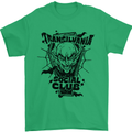 Vampires Transilvania Social Club Halloween Mens T-Shirt Cotton Gildan Irish Green