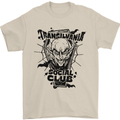 Vampires Transilvania Social Club Halloween Mens T-Shirt Cotton Gildan Sand