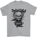 Vampires Transilvania Social Club Halloween Mens T-Shirt Cotton Gildan Sports Grey