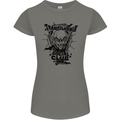 Vampires Transilvania Social Club Halloween Womens Petite Cut T-Shirt Charcoal