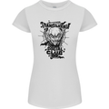 Vampires Transilvania Social Club Halloween Womens Petite Cut T-Shirt White