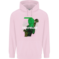 Van Gogh Alien Scream Art Magic Mushrooms Childrens Kids Hoodie Light Pink