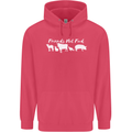 Vegan Animals Are Friends Not Food Childrens Kids Hoodie Heliconia