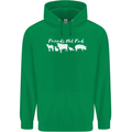 Vegan Animals Are Friends Not Food Childrens Kids Hoodie Irish Green