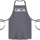 Vegan Animals Are Friends Not Food Cotton Apron 100% Organic Steel