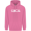 Vegan Animals Are Friends Not Food Mens 80% Cotton Hoodie Azelea