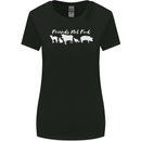 Vegan Animals Are Friends Not Food Womens Wider Cut T-Shirt Black