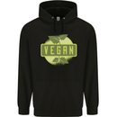 Vegan Childrens Kids Hoodie Black