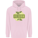 Vegan Childrens Kids Hoodie Light Pink