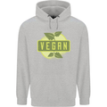 Vegan Childrens Kids Hoodie Sports Grey