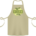 Vegan Cotton Apron 100% Organic Khaki