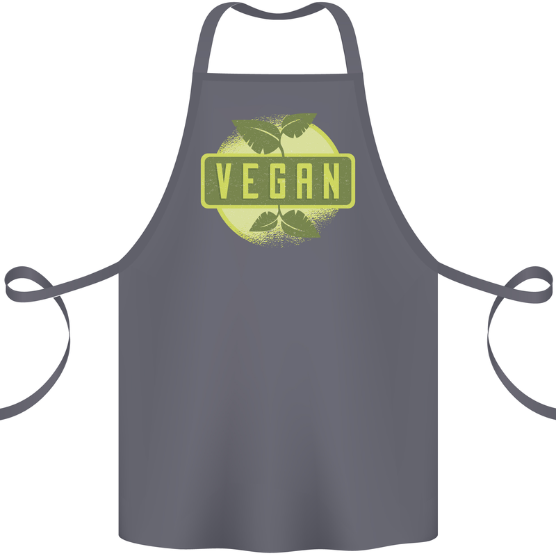 Vegan Cotton Apron 100% Organic Steel