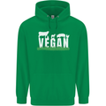Vegan Field Childrens Kids Hoodie Irish Green