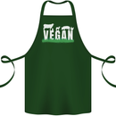 Vegan Field Cotton Apron 100% Organic Forest Green