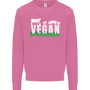 Vegan Field Mens Sweatshirt Jumper Azalea