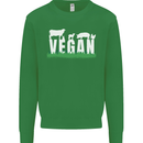 Vegan Field Mens Sweatshirt Jumper Irish Green