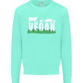 Vegan Field Mens Sweatshirt Jumper Peppermint