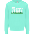 Vegan Field Mens Sweatshirt Jumper Peppermint