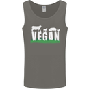 Vegan Field Mens Vest Tank Top Charcoal