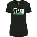 Vegan Field Womens Wider Cut T-Shirt Black