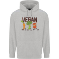 Vegan Fitness Childrens Kids Hoodie Sports Grey