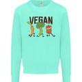 Vegan Fitness Kids Sweatshirt Jumper Peppermint