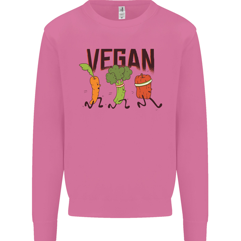 Vegan Fitness Mens Sweatshirt Jumper Azalea
