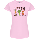 Vegan Fitness Womens Petite Cut T-Shirt Light Pink
