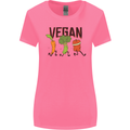 Vegan Fitness Womens Wider Cut T-Shirt Azalea