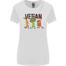 Vegan Fitness Womens Wider Cut T-Shirt White