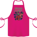 Vegan Gym Bodybuilding Vegetarian Cotton Apron 100% Organic Pink