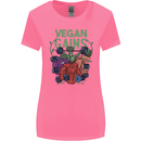 Vegan Gym Bodybuilding Vegetarian Womens Wider Cut T-Shirt Azalea