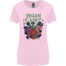 Vegan Gym Bodybuilding Vegetarian Womens Wider Cut T-Shirt Light Pink
