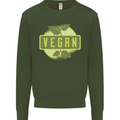 Vegan Kids Sweatshirt Jumper Forest Green