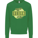Vegan Kids Sweatshirt Jumper Irish Green