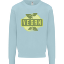 Vegan Kids Sweatshirt Jumper Light Blue