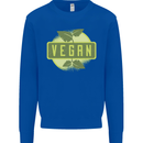 Vegan Kids Sweatshirt Jumper Royal Blue