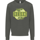 Vegan Kids Sweatshirt Jumper Storm Grey