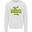 Vegan Kids Sweatshirt Jumper White