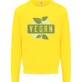 Vegan Kids Sweatshirt Jumper Yellow