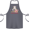 Vegan Kind to Ever Kind Vegetarian Cotton Apron 100% Organic Steel