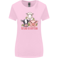 Vegan Kind to Ever Kind Vegetarian Womens Wider Cut T-Shirt Light Pink