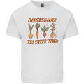 Vegan Living Life on the Veg Vegetarian Kids T-Shirt Childrens White