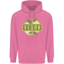 Vegan Mens 80% Cotton Hoodie Azelea